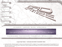 Tablet Screenshot of cadoptimize.com